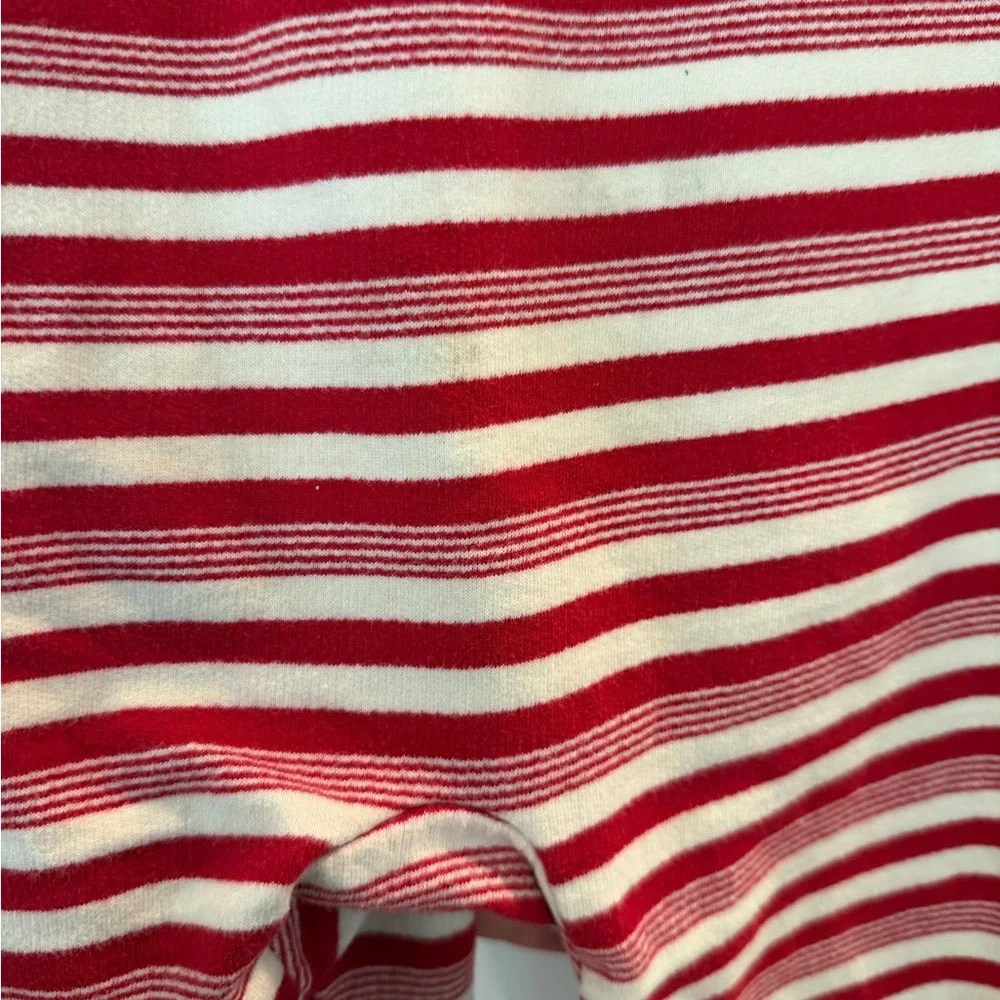 Burt’s Bees Striped Red and White Kids One Piece - 2T (runs big)